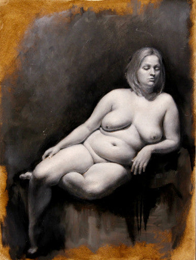 Voluptuous Nude (study)